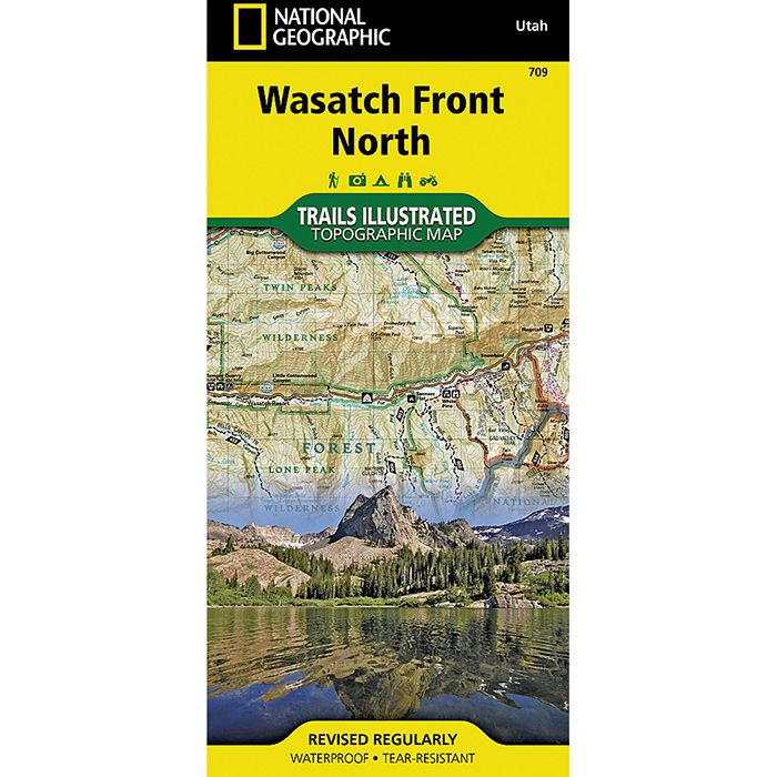NATIONAL GEOGRAPHIC WASATCH FRONT NORTH No.709