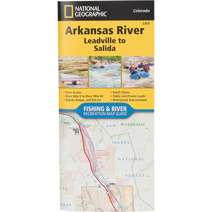 NATIONAL GEOGRAPHIC ARKANSAS RIVER LEADVILLE TO SALIDA No.2303