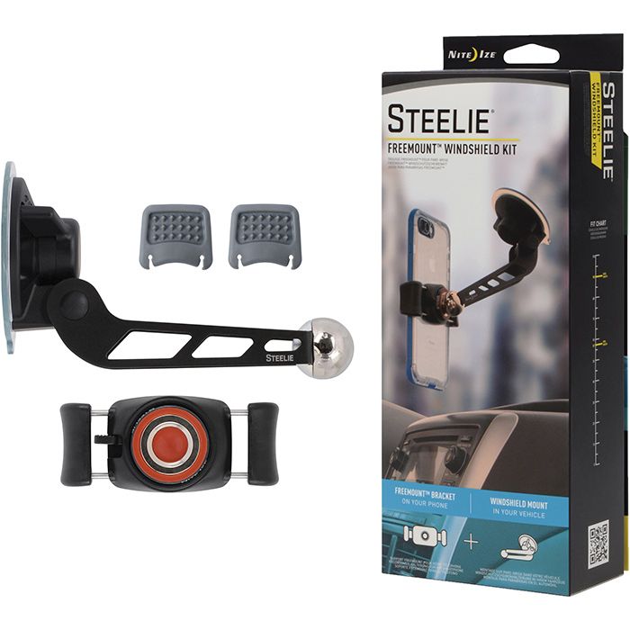 NITE IZE STEELIE FREEMOUNT WINDSHIELD KIT
