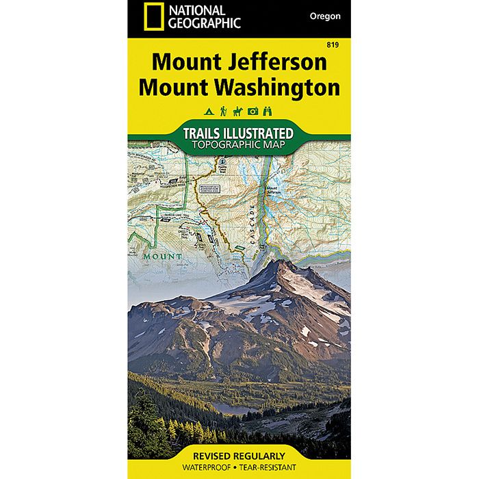 NATIONAL GEOGRAPHIC MT JEFFERSON / MT WASHINGTON No.819