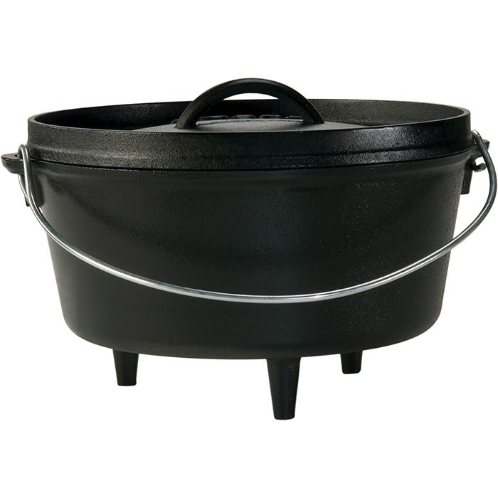 LODGE 10 IN - 5 QT DEEP CAMP DUTCH OVEN