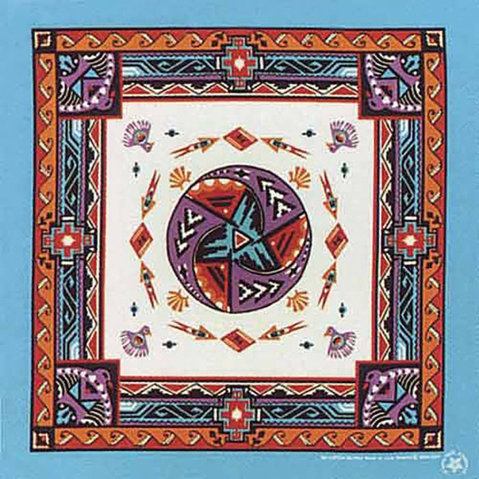 CAROLINA MANUF AZTEC BANDANAS