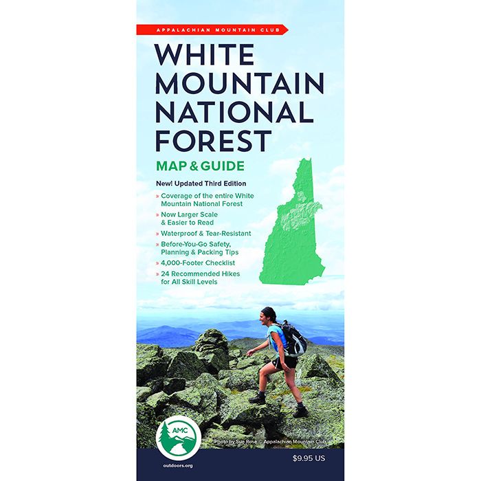 GLOBE PEQUOT PRESS WHITE MOUNTAIN NATIONAL FOREST MAP & GUIDE