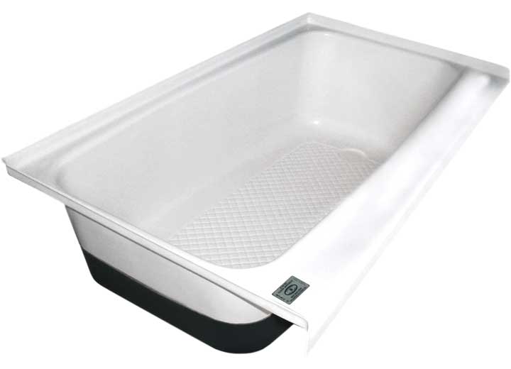 Icon Technologies Limited RV Icon RV Bath Tub with Right Hand Drain - 42" x 24" x 13" - Polar White