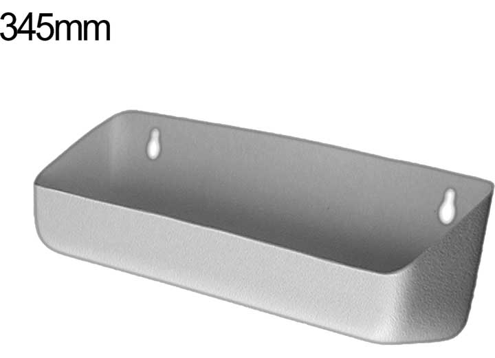 Icon Technologies Limited RV TRAY, TILT-OUT, 345MM, PEWTER GREY