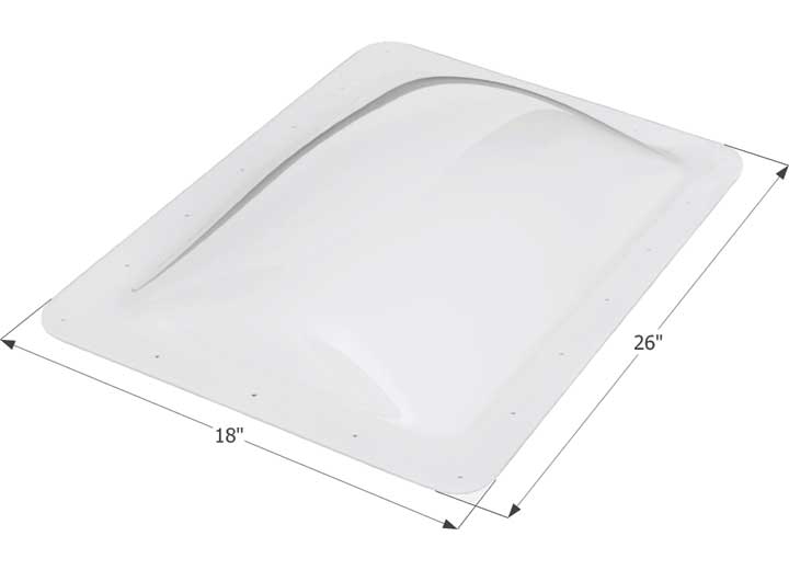 Icon Technologies Limited RV Icon RV Skylight, 22" x 14" - Translucent White