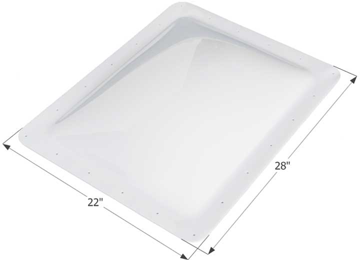 Icon Technologies Limited RV Icon RV Skylight, 24" x 18" - Translucent White