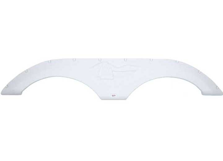 Icon Technologies Limited RV Icon Replacement Tandem Axle Fender Skirt for Forest River RVs - 70-1/8" x 11-1/4", Polar White
