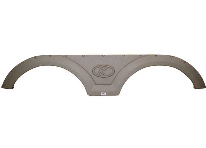 Icon Technologies Limited RV Icon Replacement Tandem Axle Fender Skirt for Keystone RVs - 77-7/8" x 13", Taupe