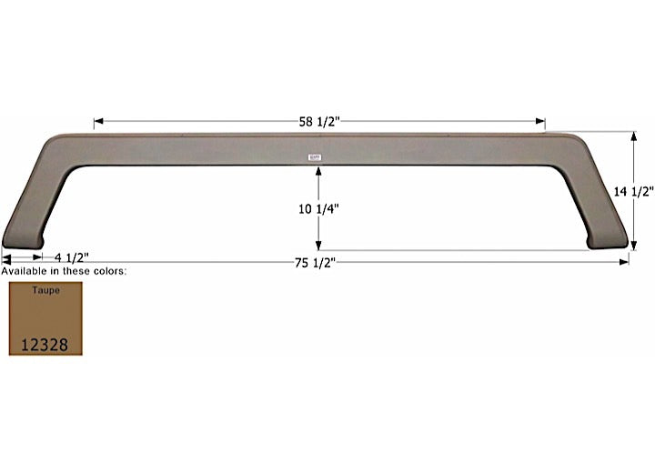 Icon Technologies Limited RV FENDER SKIRT, TANDEM, TIMBERLAND, FS2328, TAUPE