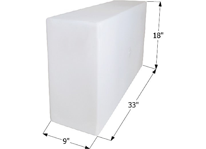 Icon Technologies Limited RV FRESH WATER TANK, WT2455, 33X18X9, 20 GAL, TANK ONLY