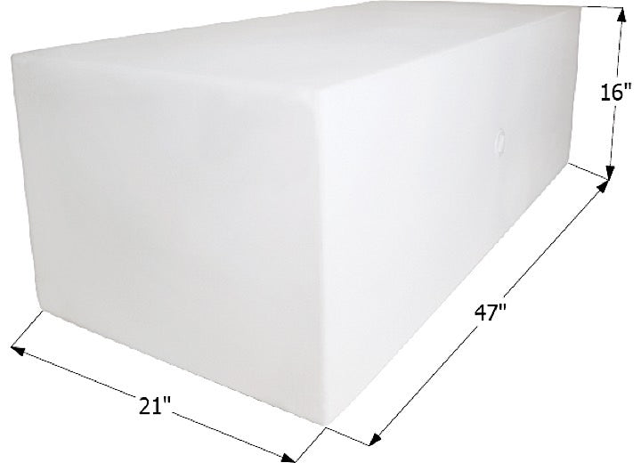 Icon Technologies Limited RV FRESH WATER TANK, WT2456, 47X16X21, 63 GAL, TANK ONLY