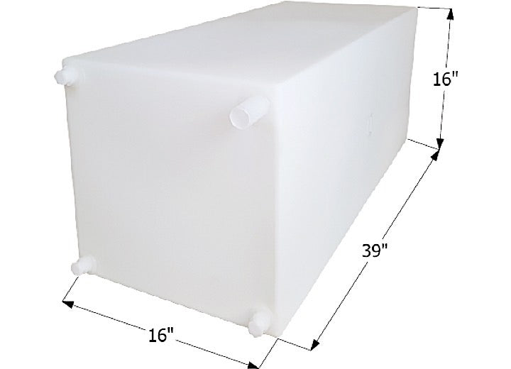 Icon Technologies Limited RV FRESH WATER TANK, WT2461, 39X16X16, 40 GAL, TANK ONLY