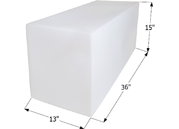Icon Technologies Limited RV FRESH WATER TANK, WT2463, 36X15X13, 30 GAL, TANK ONLY