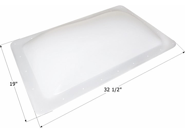Icon Technologies Limited RV Icon RV Skylight, 28.5" x 15" - Translucent White