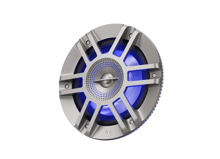 Infinity Speakers INFINITY HIGH PERFORMANCE SERIES 6 1/2IN MARINE COAXIAL; TITANIUM; 100W RMS, 300