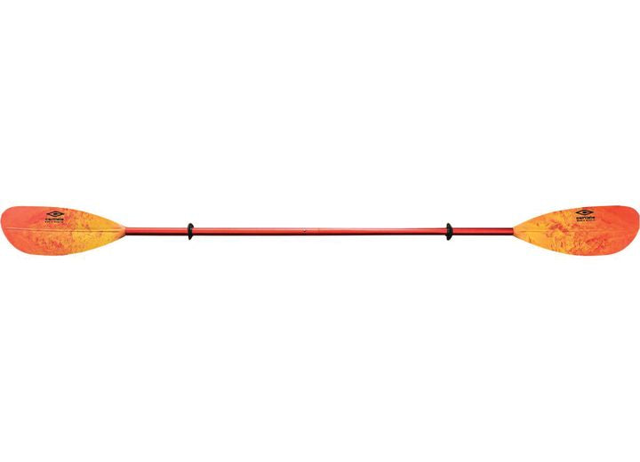 Old Town Kayak/Ocean Kayak Carlisle 230 cm Magic Mystic Kayak Paddle - Sunrise/Red