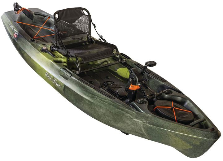 Old Town Kayak/Ocean Kayak Old Town Topwater 106 PDL Pedal Kayak - First Light