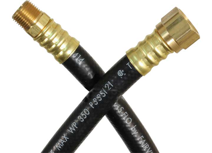 JR PRODUCTS 3/8 OEM LP SUPPLY HOSE, 48, THERMPLASTIC HOSE