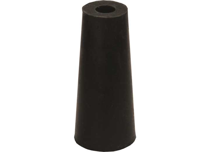 JR Products UNIVERSAL DOOR BUMPER, BLACK