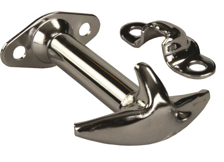 JR Products HOOD LATCH, CHROME