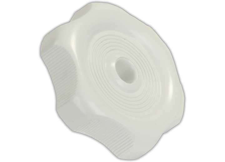 JR Products WINDOW KNOB W/1IN SHAFT, WHITE