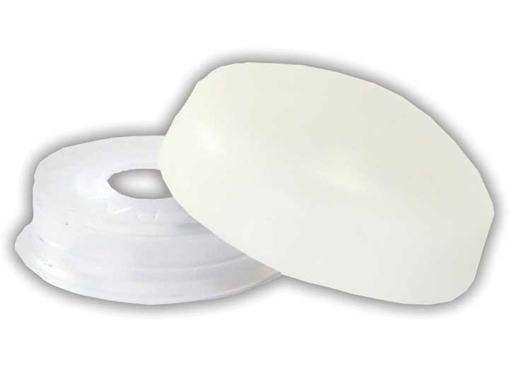 JR Products SCREW COVERS, WHITE