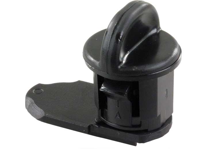 JR Products PLASTIC THUMB LOCK, BLACK