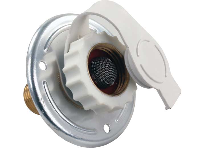 JR Products CITY WATER FLANGE, ALUMINUM, MPT