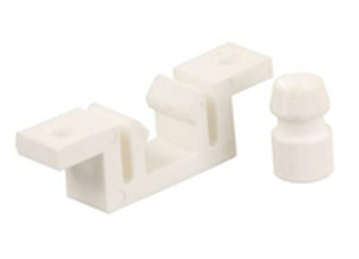 JR Products CLOSET/FOLDING DOOR LATCH/STRIKE