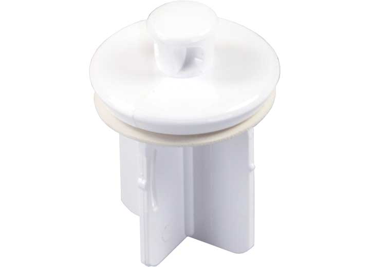 JR Products POP-UP STOPPER, WHITE
