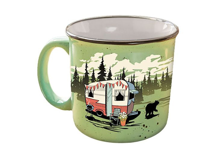 JR Products THE MUG - BEARY GREEN