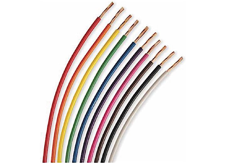 J T & T Products PRIMARY WIRE - RATED 80 DEGREES C 10 AWG, RED 8 FT