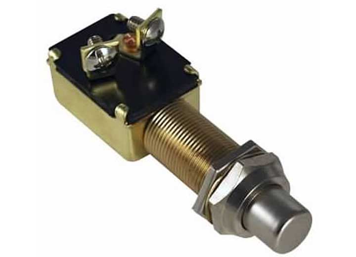 J T & T Products STARTER SWITCH ALL BRASS W/ NICKEL PLATED FACING 10A @ 12V