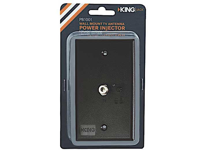 King ANT. PWR SWITCH, WALL MT, BLACK