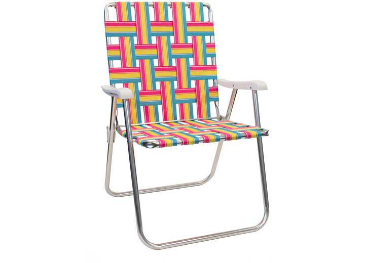 KUMA Outdoor Gear Backtrack Chair – Lollipop (Yellow/Pink/Teal)