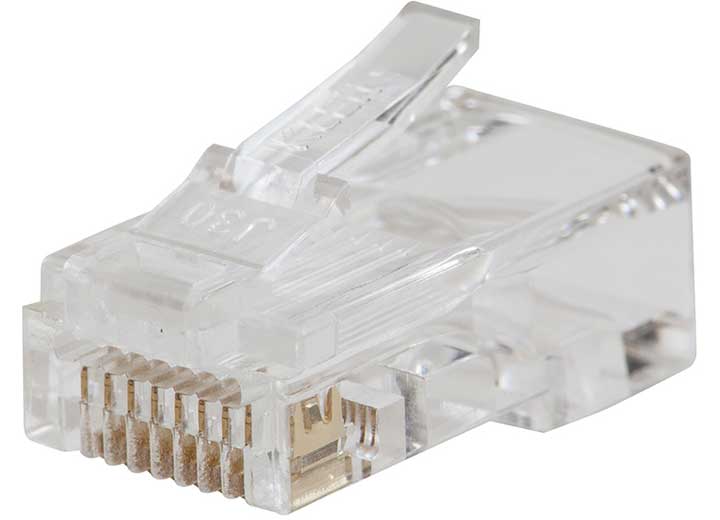 Klein Tools PASS-THRU MODULAR DATA PLUGS RJ45-CAT6, 10-PACK