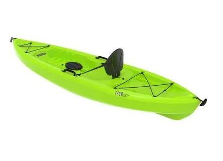 Lifetime Tioga 100 Sit-On-Top Kayak (Paddle Included) – Lime Green