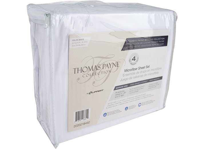 Lippert THOMAS PAYNE MICROFIBER SHEET SET - NARROW KING