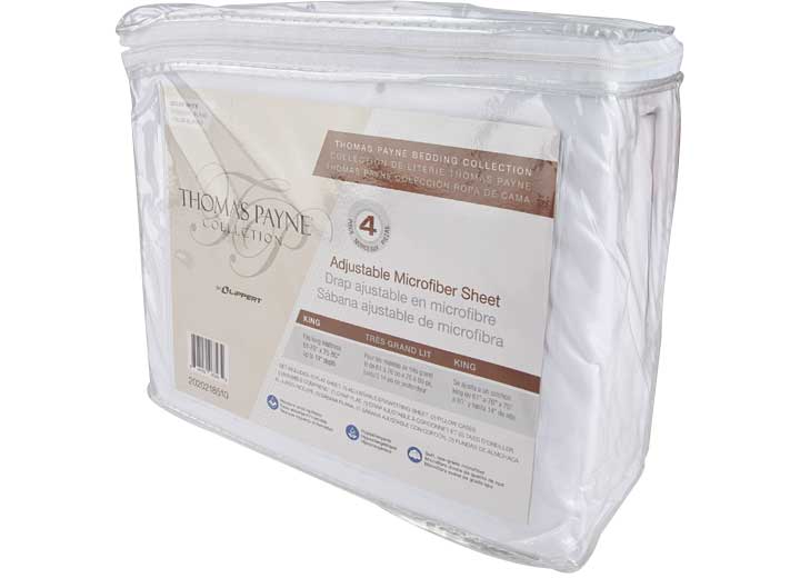 Lippert THOMAS PAYNE ADJUSTABLE MICROFIBER SHEET SET - KING