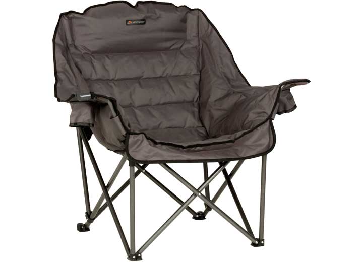 Lippert CAMPFIRE COMFORT CLOUD CLUB CHAIR, DARK GREY