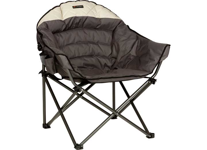 Lippert CAMPFIRE PADDED CLUB CHAIR, DARK GREY