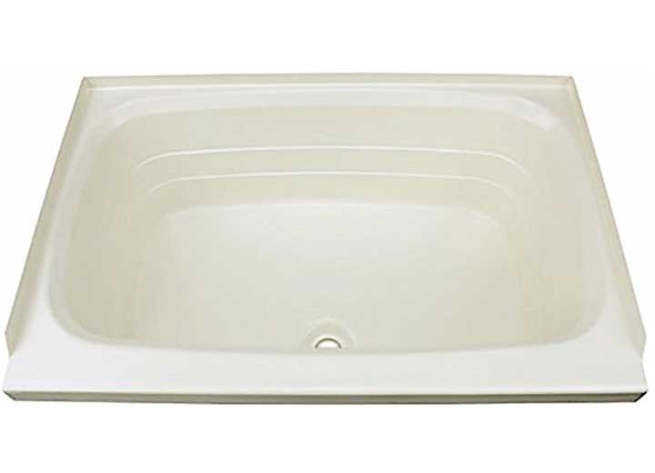 Lippert 24IN X 38IN BATHTUB; CENTER DRAIN - PARCHMENT