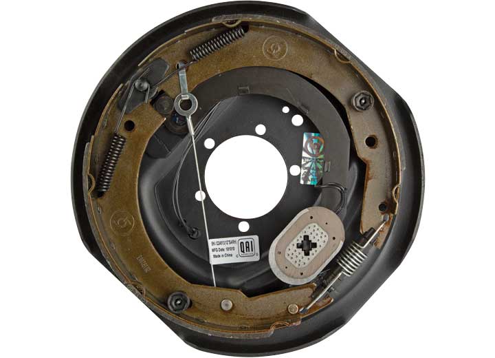 Lippert Forward Self-Adjusting Brake Assembly - 12"x2", Passenger Side, 5-Bolt, 4000-7000 lb. Axle