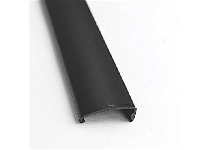 Lippert 76IN SNAP TRIM SCREW COVER, BLACK (CUT TO LENGTH NEEDED)