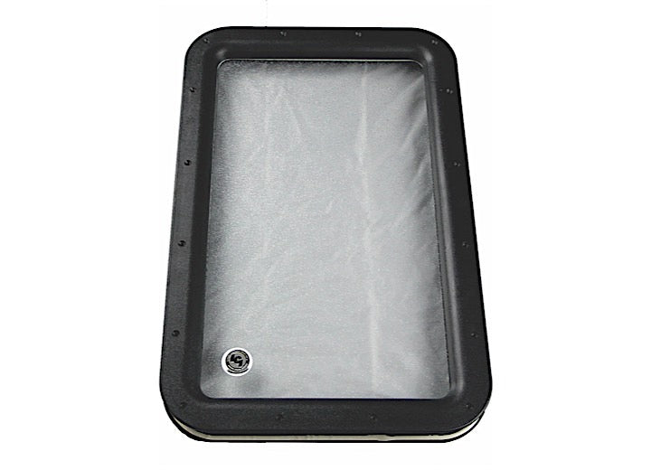Lippert 12IN X 21IN INNER AND OUTER WINDOW FRAME W/SEAL, BLACK