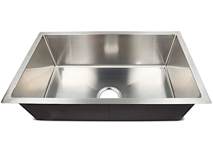 Lippert 27X16X7 SINGLE BOWL SINK; R10 CORNERS; STAINLESS STEEL 304