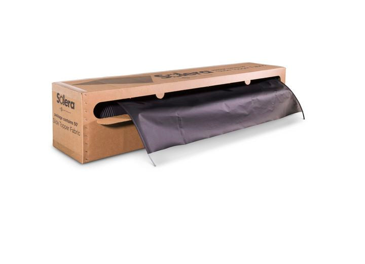 Lippert Solera Universal Slide Topper Replacement Fabric - 50 ft. Roll - Black