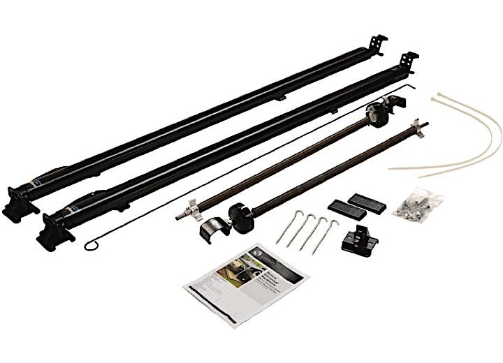 Lippert UNIVERSAL AWNING HARDWARE - SOLERA CLASSIC SHORT - AM KIT - BLACK