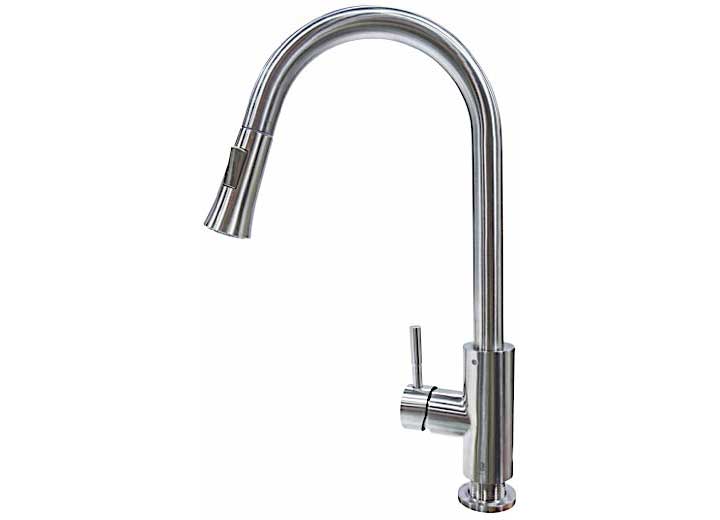 Lippert STAINLESS STEEL ALPHORN PULL DOWN FAUCET